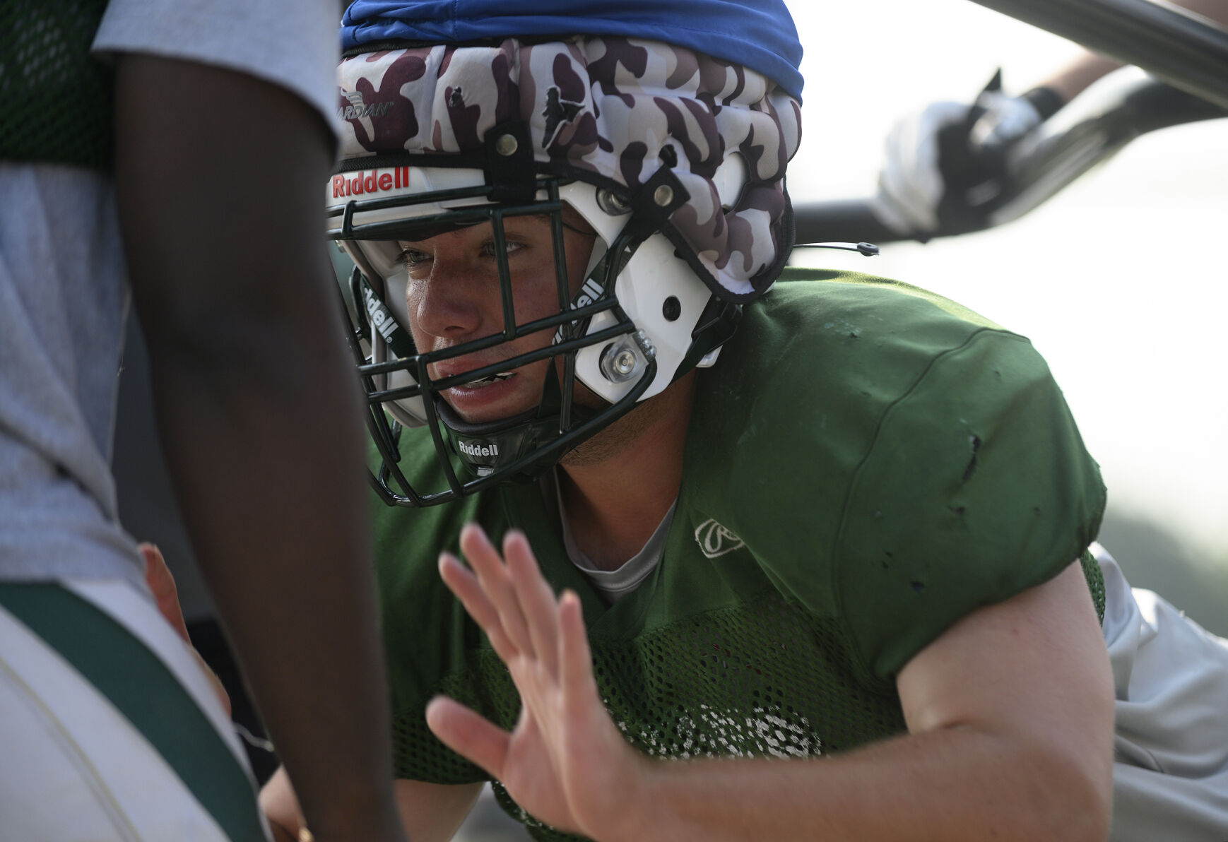 Fort Zumwalt North football practice